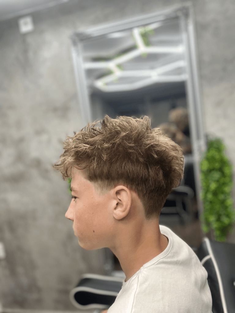 Taper fade strih - The AK Barber Studio