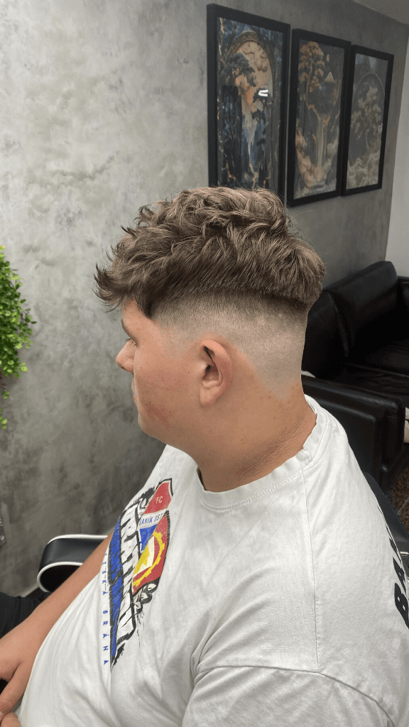 High fade textured crop - The AK Barber Studio